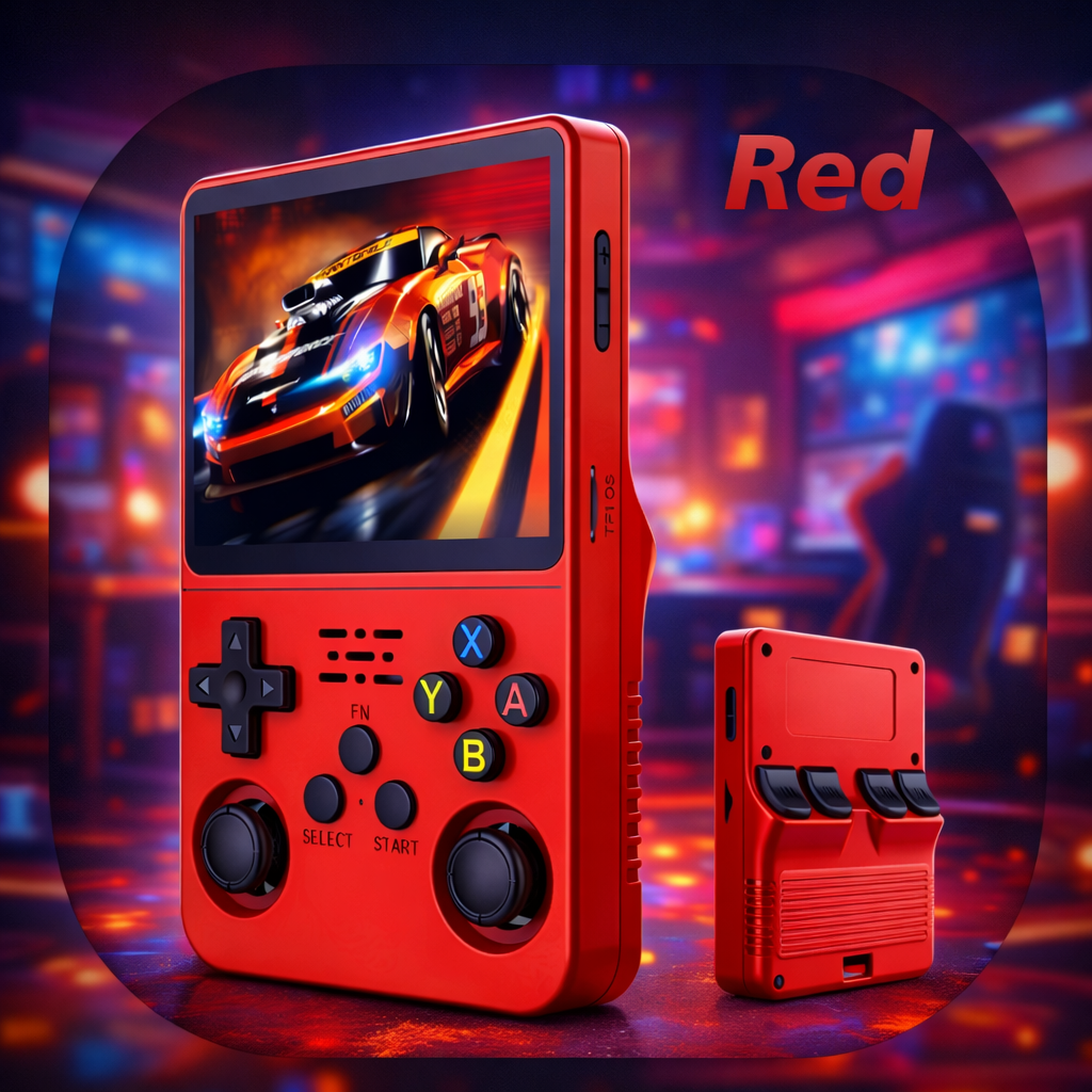 🎮 Consola Portátil 𝑹𝒆𝒕𝒓𝒐 R36S – Revive los Clásicos Donde Quieras