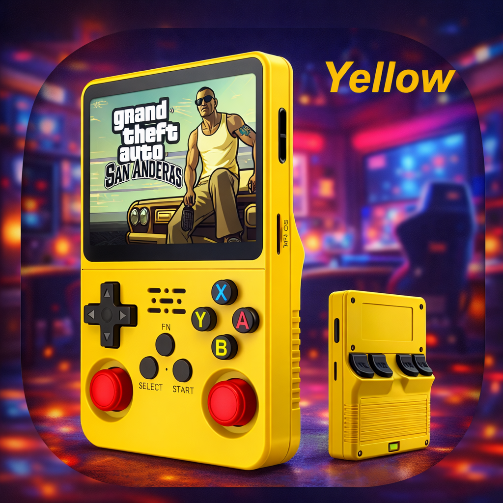 🎮 Consola Portátil 𝑹𝒆𝒕𝒓𝒐 R36S – Revive los Clásicos Donde Quieras