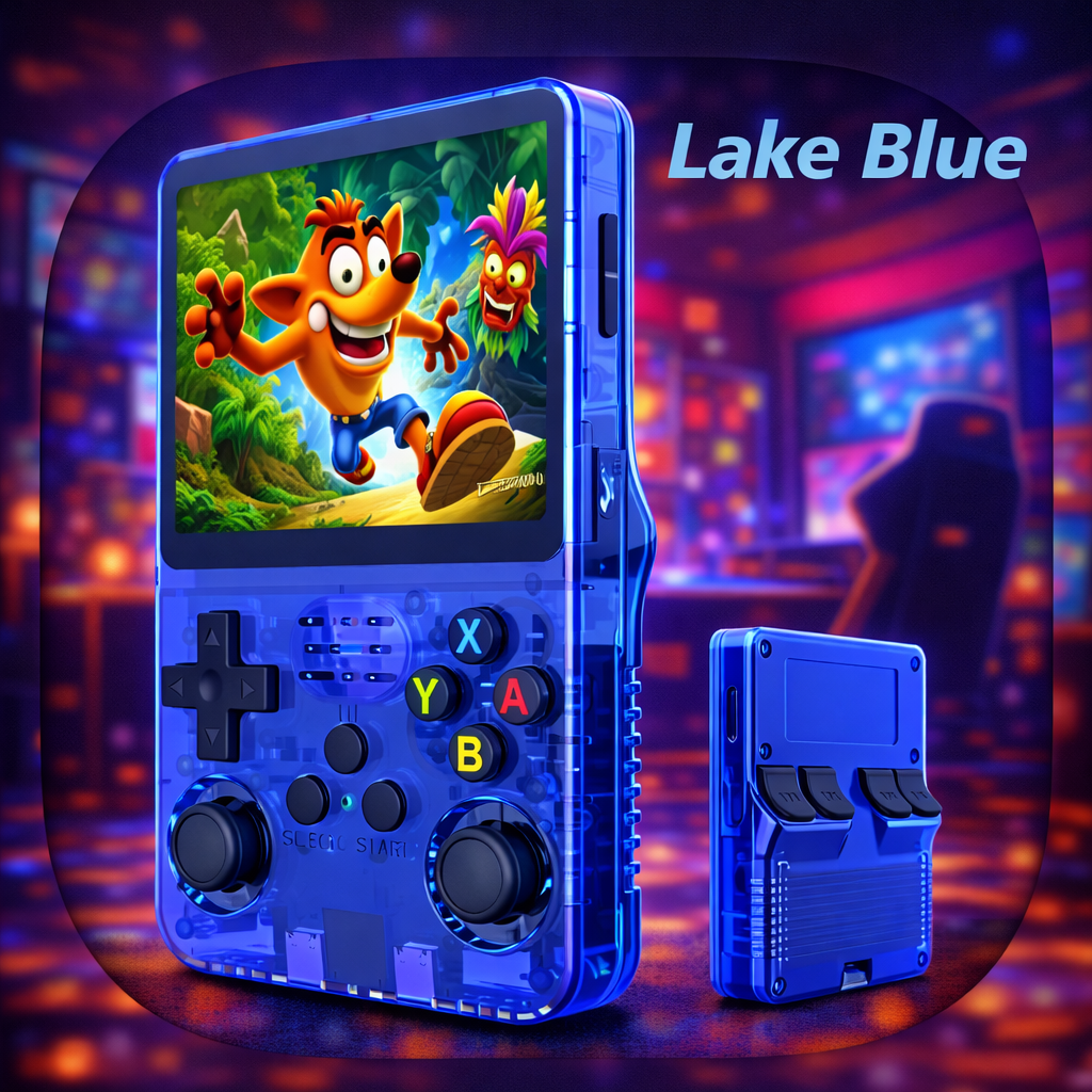 🎮 Consola Portátil 𝑹𝒆𝒕𝒓𝒐 R36S – Revive los Clásicos Donde Quieras