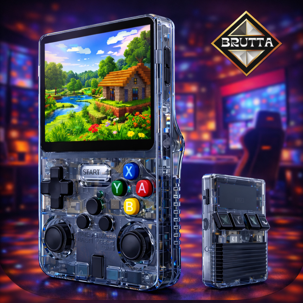 🎮 Consola Portátil 𝑹𝒆𝒕𝒓𝒐 R36S – Revive los Clásicos Donde Quieras