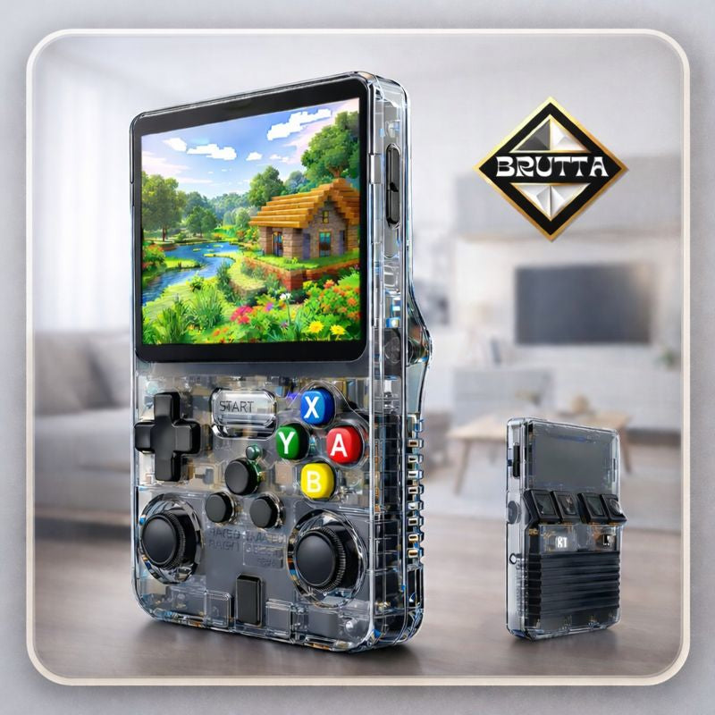 🎮 Consola Portátil 𝑹𝒆𝒕𝒓𝒐 R36S – Revive los Clásicos Donde Quieras