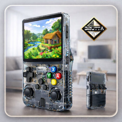 🎮 Consola Portátil 𝑹𝒆𝒕𝒓𝒐 R36S – Revive los Clásicos Donde Quieras